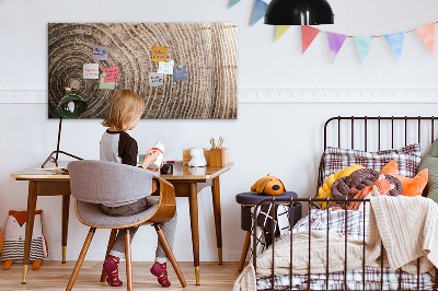 Magnetic marker board Tree stump