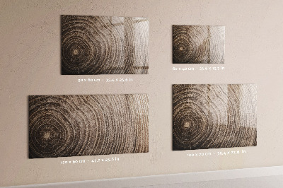 Magnetic dry erase board Tree stump