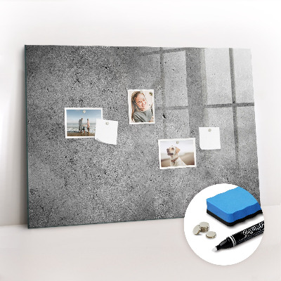 Magnetic marker board Industrial wall
