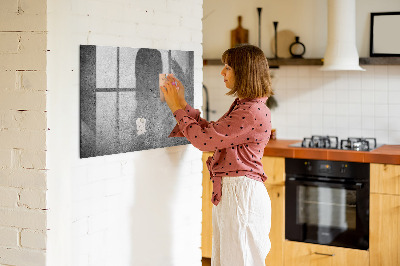 Magnetic dry erase board Industrial wall