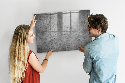 Magnetic marker board Industrial wall