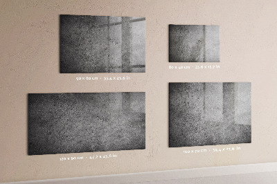 Magnetic marker board Industrial wall