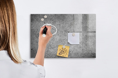 Magnetic marker board Industrial wall