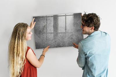 Magnetic marker board Industrial wall