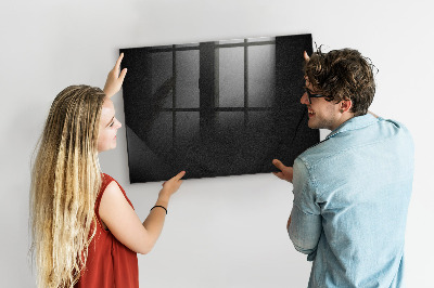Magnetic marker board Dark rock