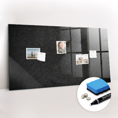 Magnetic marker board Dark rock
