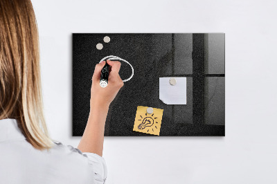 Magnetic marker board Dark rock