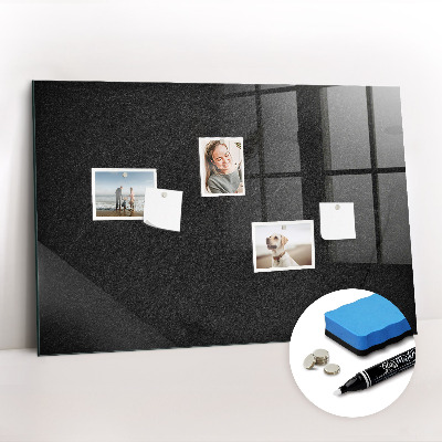 Magnetic marker board Dark rock