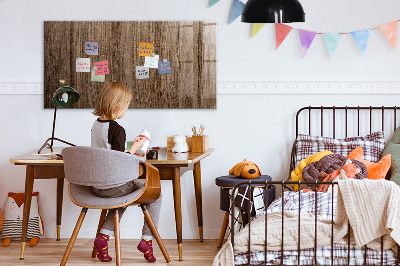Magnetic marker board Dark wood