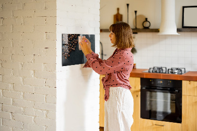 Magnetic marker board Coffee beans