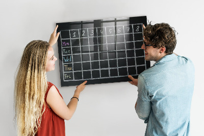 Glass dry erase board magnetic Lesson plan