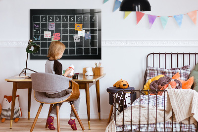 Glass dry erase board magnetic Lesson plan