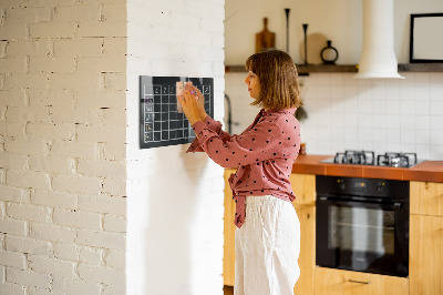 Glass dry erase board magnetic Lesson plan