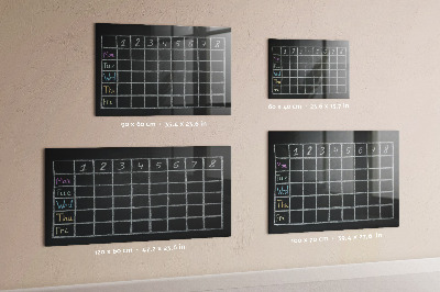 Glass dry erase board magnetic Lesson plan