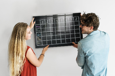 Glass dry erase board magnetic Lesson plan