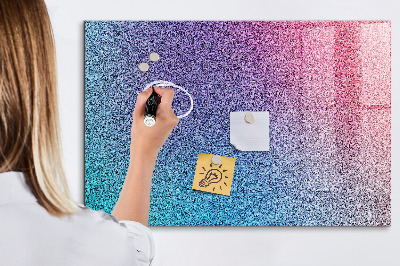 Magnetic marker board Gradient pattern