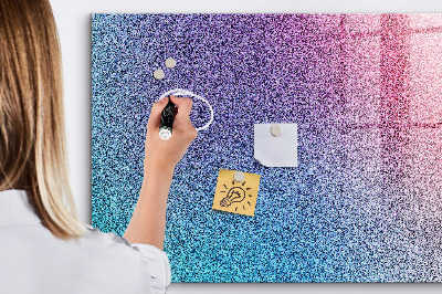 Magnetic marker board Gradient pattern