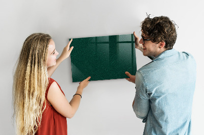 Magnetic marker board Leaf pattern