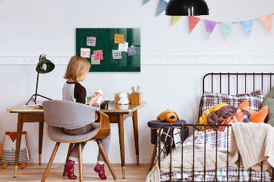 Magnetic dry erase board Leaf pattern