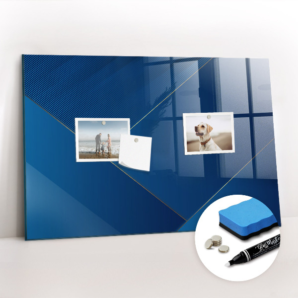 Glass dry erase board magnetic Ornamental abstraction