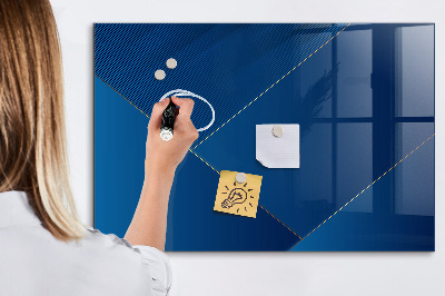 Glass dry erase board magnetic Ornamental abstraction