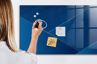 Glass dry erase board magnetic Ornamental abstraction