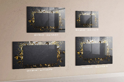 Magnetic marker board Golden confetti