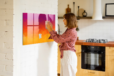 Magnetic dry erase board Sunrise