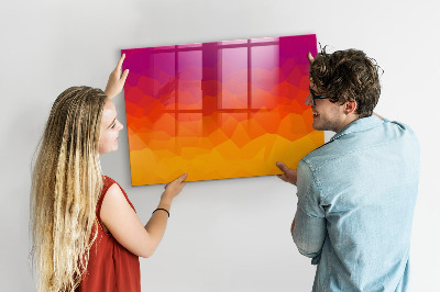Magnetic marker board Sunrise