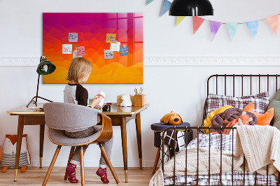 Magnetic dry erase board Sunrise