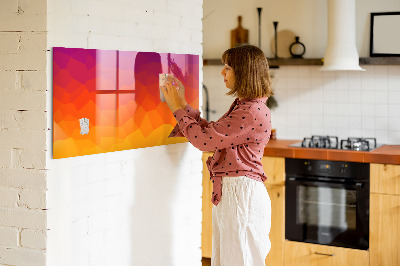 Magnetic dry erase board Sunrise