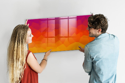 Magnetic marker board Sunrise