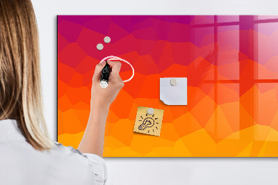 Magnetic marker board Sunrise