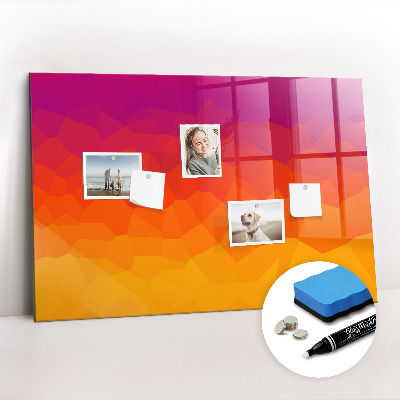 Magnetic dry erase board Sunrise