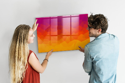 Magnetic marker board Sunrise