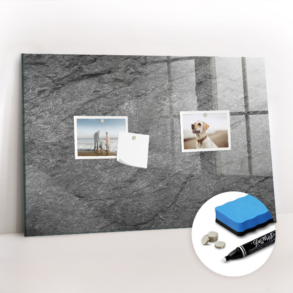 Magnetic marker board Volcanic rock