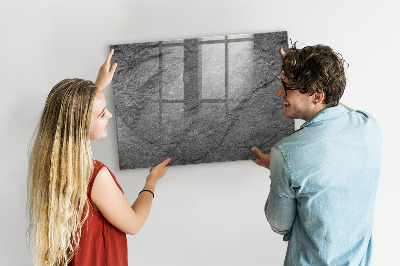 Magnetic marker board Volcanic rock