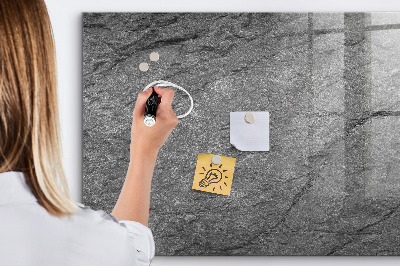 Magnetic marker board Volcanic rock