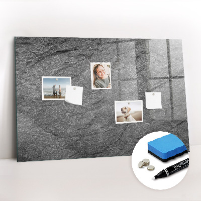 Magnetic dry erase board Volcanic rock