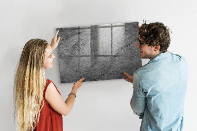Magnetic marker board Volcanic rock