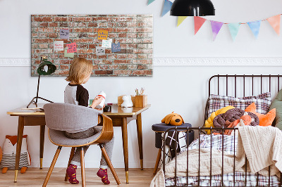 Magnetic board board Brick wall