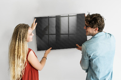 Magnetic marker board Dark abstract