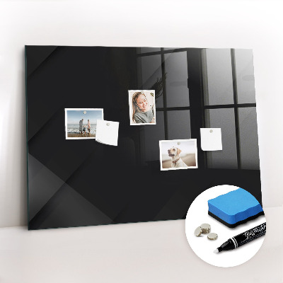 Magnetic board Dark wall pattern