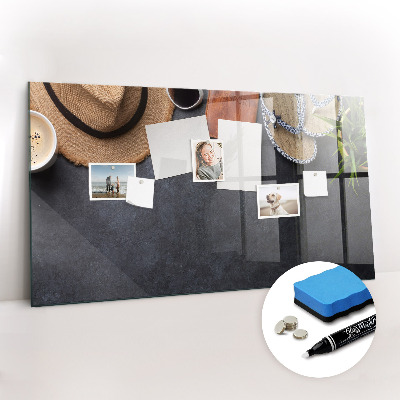 Glass dry erase board magnetic Vacations
