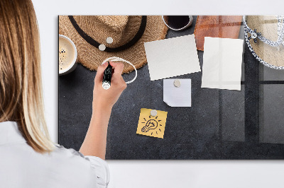 Glass dry erase board magnetic Vacations