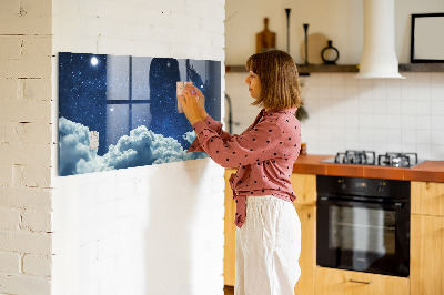 Magnetic marker board Night sky