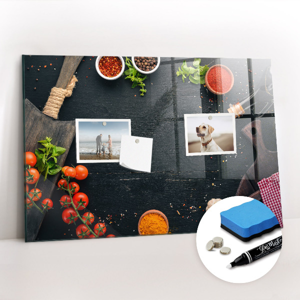 Magnetic marker board Kitchen accessories