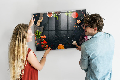 Magnetic marker board Kitchen accessories