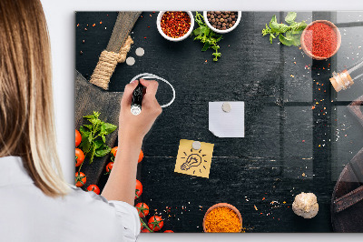 Magnetic marker board Kitchen accessories