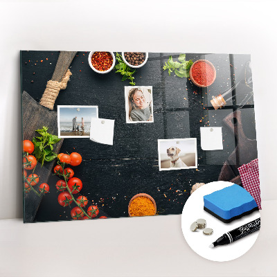 Magnetic marker board Kitchen accessories